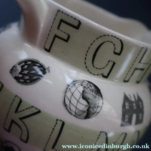 Load image into Gallery viewer, ERIC RAVILIOUS. Rare 1930s Original Wedgwood Small Scale ALPHABET JUG.
