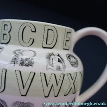 Load image into Gallery viewer, ERIC RAVILIOUS. Rare 1930s Original Wedgwood Small Scale ALPHABET JUG.
