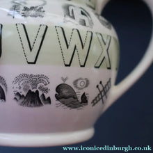 Load image into Gallery viewer, ERIC RAVILIOUS. Rare 1930s Original Wedgwood Small Scale ALPHABET JUG.
