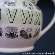 Load image into Gallery viewer, ERIC RAVILIOUS. Rare 1930s Original Wedgwood Small Scale ALPHABET JUG.
