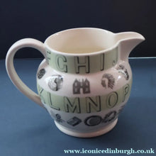 Load image into Gallery viewer, ERIC RAVILIOUS. Rare 1930s Original Wedgwood Small Scale ALPHABET JUG.
