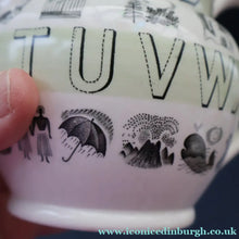 Load image into Gallery viewer, ERIC RAVILIOUS. Rare 1930s Original Wedgwood Small Scale ALPHABET JUG.
