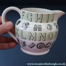 Load image into Gallery viewer, ERIC RAVILIOUS. Rare 1930s Original Wedgwood Small Scale ALPHABET JUG.
