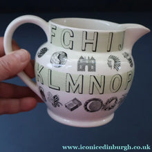 Load image into Gallery viewer, ERIC RAVILIOUS. Rare 1930s Original Wedgwood Small Scale ALPHABET JUG.
