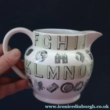 Load image into Gallery viewer, ERIC RAVILIOUS. Rare 1930s Original Wedgwood Small Scale ALPHABET JUG.
