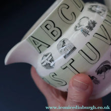 Load image into Gallery viewer, ERIC RAVILIOUS. Rare 1930s Original Wedgwood Small Scale ALPHABET JUG.
