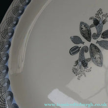 Load image into Gallery viewer, Vintage 1950s Wedgwood FIVE DESSERT PLATES. Persephone / Harvest Festival Pattern with Stylised Fish
