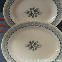 Load image into Gallery viewer, Vintage 1950s Wedgwood LARGE SERVING PLATTER. Persephone / Harvest Festival Pattern
