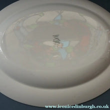 Load image into Gallery viewer, Vintage 1950s Wedgwood LARGE SERVING PLATTER. Persephone / Harvest Festival Pattern
