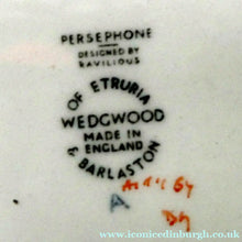 Load image into Gallery viewer, Vintage 1950s Wedgwood LARGE SERVING PLATTER. Persephone / Harvest Festival Pattern

