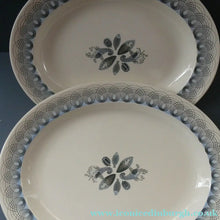 Load image into Gallery viewer, Vintage 1950s Wedgwood LARGER SERVING PLATTER. Persephone / Harvest Festival Pattern
