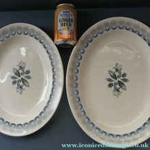 Load image into Gallery viewer, Vintage 1950s Wedgwood LARGER SERVING PLATTER. Persephone / Harvest Festival Pattern
