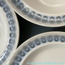 Load image into Gallery viewer, Vintage 1950s Wedgwood SIX SOUP or PASTA BOWLS. Persephone / Harvest Festival Pattern
