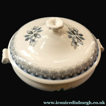Load image into Gallery viewer, ERIC RAVILIOUS. Vintage Wedgwood Large Lidded Tureen. Persephone / Harvest Festival Pattern with Stylised Fish
