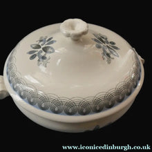 Load image into Gallery viewer, ERIC RAVILIOUS. Vintage Wedgwood Large Lidded Tureen. Persephone / Harvest Festival Pattern with Stylised Fish
