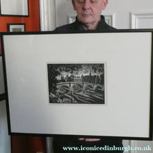Load image into Gallery viewer, Ethelbert White (1891-1972). Wood Engraving of the Pont Neuf, Paris (c 1925). Signed in Pencil
