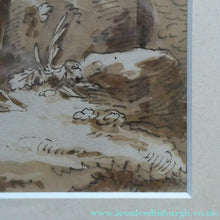 Load image into Gallery viewer, 18th Century European School Pen and Ink Mercury and Argus

