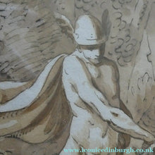 Load image into Gallery viewer, 18th Century European School Pen and Ink Mercury and Argus

