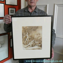 Load image into Gallery viewer, 18th Century European School Pen and Ink Mercury and Argus
