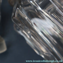 Load image into Gallery viewer, EXCEPTIONAL Victorian Bell Decanter with Original Stopper with Facet Cut Ribbing: 13 1/2 inches in height

