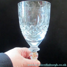 Load image into Gallery viewer, Set of Six Rogaska Long Stemmed Glasses Red Wine Crysta

