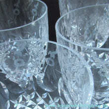 Load image into Gallery viewer, Set of Six Rogaska Long Stemmed Glasses Red Wine Crysta

