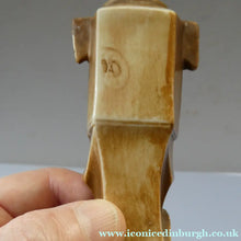 Load image into Gallery viewer, Rare 1920s Scafer Vater Cubist Candlesticks Pair of Bulldogs
