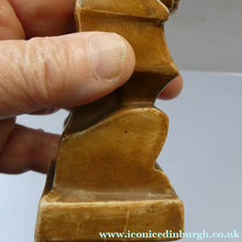 Load image into Gallery viewer, Rare 1920s Scafer Vater Cubist Candlesticks Pair of Bulldogs
