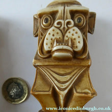 Load image into Gallery viewer, Rare 1920s Scafer Vater Cubist Candlesticks Pair of Bulldogs
