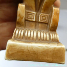 Load image into Gallery viewer, Rare 1920s Scafer Vater Cubist Candlesticks Pair of Bulldogs
