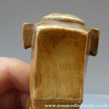 Load image into Gallery viewer, Rare 1920s Scafer Vater Cubist Candlesticks Pair of Bulldogs
