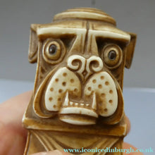 Load image into Gallery viewer, Rare 1920s Scafer Vater Cubist Candlesticks Pair of Bulldogs
