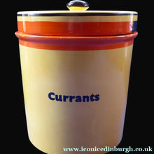 Load image into Gallery viewer, Rare Carlton Ware Large Art Deco Storage Jars 1930s Sunshine Yellow Geometic Pattern
