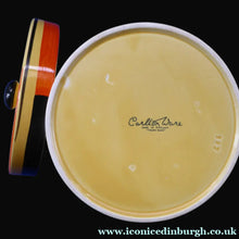 Load image into Gallery viewer, Rare Carlton Ware Large Art Deco Storage Jars 1930s Sunshine Yellow Geometic Pattern
