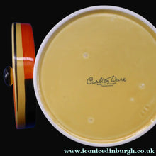 Load image into Gallery viewer, Rare Carlton Ware Large Art Deco Storage Jars 1930s Sunshine Yellow Geometic Pattern
