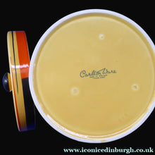 Load image into Gallery viewer, Rare Carlton Ware Large Art Deco Storage Jars 1930s Sunshine Yellow Geometic Pattern
