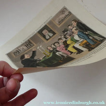 Load image into Gallery viewer, Extremely Rare GEORGIAN Print Entitled "A Missionary Society Meeting". Published 1826
