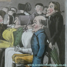 Load image into Gallery viewer, Extremely Rare GEORGIAN Print Entitled "A Missionary Society Meeting". Published 1826
