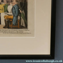 Load image into Gallery viewer, Extremely Rare GEORGIAN Print Entitled "A Missionary Society Meeting". Published 1826
