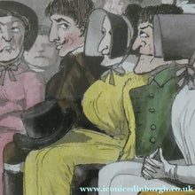 Load image into Gallery viewer, Extremely Rare GEORGIAN Print Entitled "A Missionary Society Meeting". Published 1826
