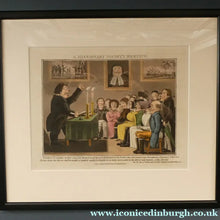 Load image into Gallery viewer, Extremely Rare GEORGIAN Print Entitled "A Missionary Society Meeting". Published 1826
