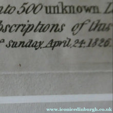Load image into Gallery viewer, Extremely Rare GEORGIAN Print Entitled "A Missionary Society Meeting". Published 1826
