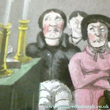 Load image into Gallery viewer, Extremely Rare GEORGIAN Print Entitled "A Missionary Society Meeting". Published 1826
