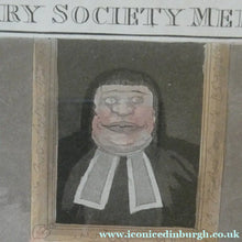 Load image into Gallery viewer, Extremely Rare GEORGIAN Print Entitled "A Missionary Society Meeting". Published 1826
