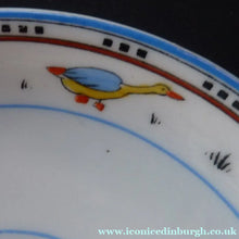 Load image into Gallery viewer, Extremely Rare Paragon Child's Nursery Ware ANIMAL ALPHABET Saucer 1930s

