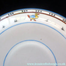 Load image into Gallery viewer, Extremely Rare Paragon Child's Nursery Ware ANIMAL ALPHABET Saucer 1930s
