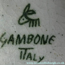 Load image into Gallery viewer, 1950s Signed Guido Gambone Plate with Donkey Signature
