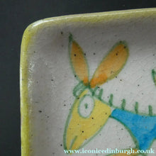 Load image into Gallery viewer, 1950s Signed Guido Gambone Plate with Donkey Signature

