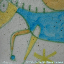 Load image into Gallery viewer, 1950s Signed Guido Gambone Plate with Donkey Signature
