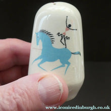 Load image into Gallery viewer, Fabulous 1950s Beswick CIRCUS PATTERN Ceramic Cruet Set and Stand
